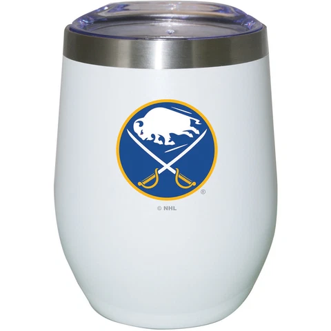 Buffalo Sabres 12oz. Logo Stemless Tumbler Cover