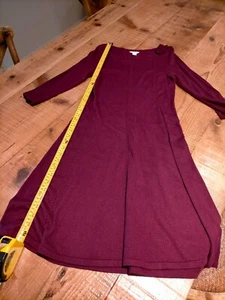 monsoon size 8 purple cotton dress - Picture 1 of 4