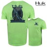 XL Huk KC Bass Short Sleeve Shirt (Made in USA) 21x29