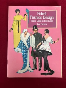 Tom Tierney Paper Dolls Uncut Poiret Fashion Design Excellent Condition - Picture 1 of 3