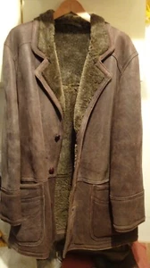 Herren Lammfell Mantel Gr. 54 sehr gut erhalten - Bild 1 von 5