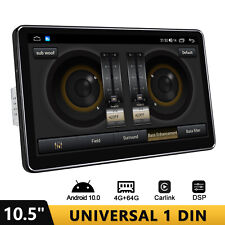 Joying 10.5" UI Single DIN Android 10 Car Radio Navi GPS WiFi BT FM 4 64gb