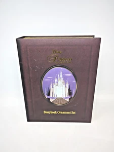 Vintage Disney Prinzessin Bilderbuch Ornament Sammlung 6er Set Arielle Belle Jasmin - Bild 1 von 5