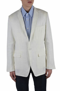 Dolce & Gabbana Men's Ivory One Button Blazer Size US 36 38 40 42 44