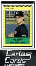 Brad Ausmus 1991 ProCards #1429  Prince William Cannons