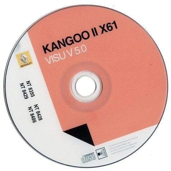 Renault Kangoo II (X61) wiring diagrams schemi elettrici - Immagine 1 di 1