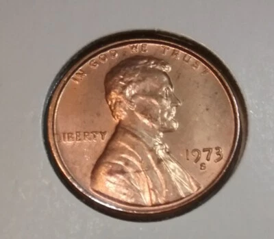 1973 Lincoln Memorial Cent  S - BU - Uncirculated - Image 1 of 2