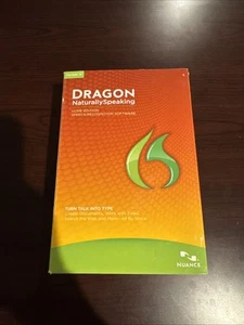 Dragon Naturally Speaking Version 12 Speech Recognition Software Home Edition - Picture 1 of 5