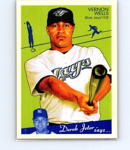 Upper Deck Goudey Vernon Wells #189 2008 - Imagen 1 de 3