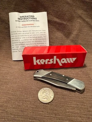 Kershaw Corral Creek 3115 Lockback Plain Edge Pocket Knife!  - Image 1 of 4