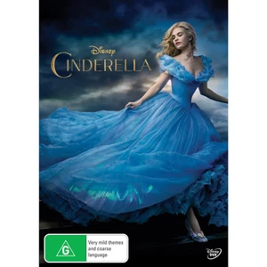 Cinderella (2015, DVD, Rg4) Disney, Kenneth Branagh, Lily James, NEW SEALED - Picture 1 of 4