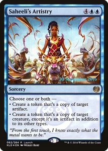 1x Saheeli's Artistry (FOIL PROMO) - LP - See Pic for Set - SPARROW MAGIC - Picture 1 of 1