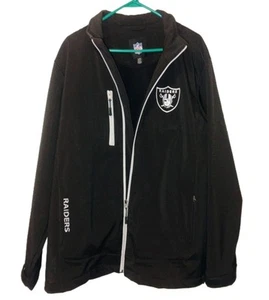 Giacca NFL G III Apparel Oakland/Las Vegas Raiders Soft Shell da uomo taglia XL nera - Foto 1 di 14