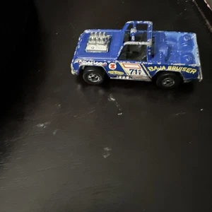 Vintage Hot Wheels 1973 Hong Kong Baja Bruiser 711 Blue - Picture 1 of 5