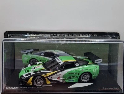 1/43 Altaya #4 Chevrolet Corvette C5 R, FIA RAC Tourist Trophy.(Onyx,Solido,ixo) - Image 1 of 4