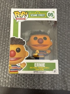 Funko Pop Ernie #05 Vinyl Figure Sesame Street Vaulted 2015 Toy Statue - Picture 1 of 6