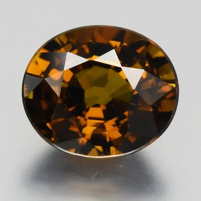 💎 1.84ct VVS Oval Natural Golden Amber Yellow Grossular - Andradite Garnet Gem - Image 1 of 4