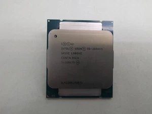Lot of 2 Intel Xeon E5-2609 v3 1.9 GHz LGA 2011-3 Server CPU Processor SR1YC - Picture 1 of 2