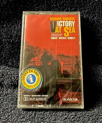 Richard Rodgers Victory At Sea Robert Russell Bennett Cassette New Sealed RCA - Image 1 of 4