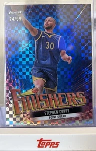 2024 Topps Finest Finishers Stephen Curry /99 - Picture 1 of 2
