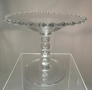 Candelabro in vetro imperiale 5,5" composta bassa - vintage - ottime condizioni - Foto 1 di 5