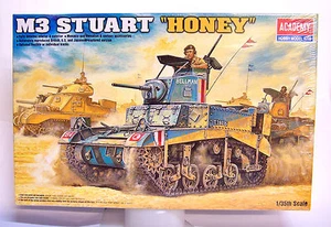 TANK Academy  M3 Stuart British Royal 1/35 scale Model Kit - Picture 1 of 3