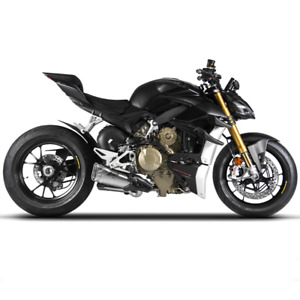Zard Exhaust Ducati Streetfighter V4 De-Cat Slip-On Silencer - Race - Titaniu...