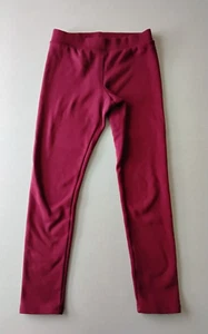 Old Navy Girls Burgundy Cozy-Fleece Lined Leggings Size XL 14-16 - Picture 1 of 6