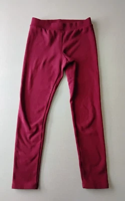 Leggings forrados de vellón acogedores borgoña talla XL 14-16 antiguos azul marino para niñas Foto 1 de 4