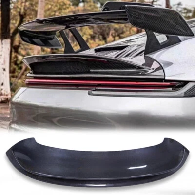 Carbon Fiber Rear Trunk Spoiler Wing GT Style Fits Porsche 911 992 Carrera GTS - Image 1 of 4