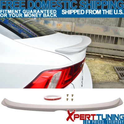 Fits 14-20 Lexus IS200t IS250 IS300 IS350 XE30 F Style Rear Trunk Spoiler ABS Foto 1 de 4