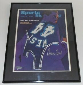 Jerry West SIGNED Poster Print Upper Deck Authenticated COA Auto Lakers SI