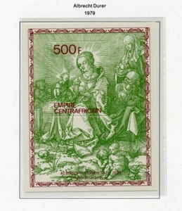 CENT AFRICAN REP MNH 390 Albrecht Durer S/S Art ZG688 - Imagen 1 de 1