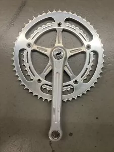 Vintage Campagnolo Strada double crank right road record super 172.5 right side - Picture 1 of 9