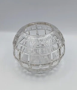 Antique EAPG 1888 Richards & Hartley PA #544 Fanchon / Block and Fan Rose Bowl - Picture 1 of 6