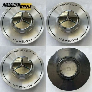4pcs Set Maybach GLS Class Wheel Hubcap X167  Mercedes Benz A0004003600 Silver - Picture 1 of 5