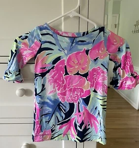 Lilly Pulitzer- Toddler  Girls - Size XS (2-3)-  Mini Sophie Ruffle Dress - Picture 1 of 11