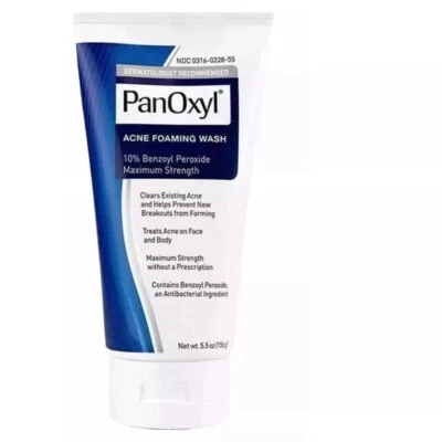PanOxyl Acne Foaming Wash 10% Benzoyl Peroxide 156g - image 1 of 4