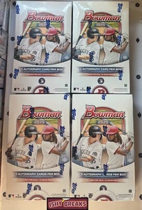 Mike Trout Los Angeles Angels 2025 Bowman 2 Jumbo + 2 Hobby Box Player Break #21 - Imagen 1 de 1