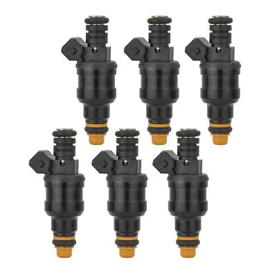 6 peças injetores de combustível para 1987 1988 1989 1990 JEEP Comanche Cherokee Wagoneer 4.0L - Imagem 1 de 4