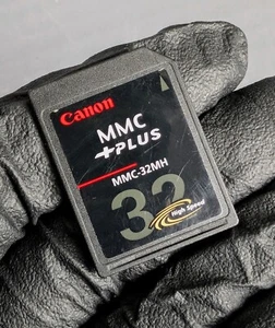 TESTED Canon 32MB MMC PLUS Card OEM MMC-32MH - Picture 1 of 3