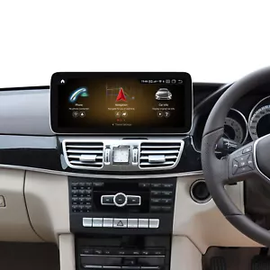 For Mercedes E Class W212 NTG4.5 Android Screen CarPlay Multimedia GPS 12.3" - Picture 1 of 8