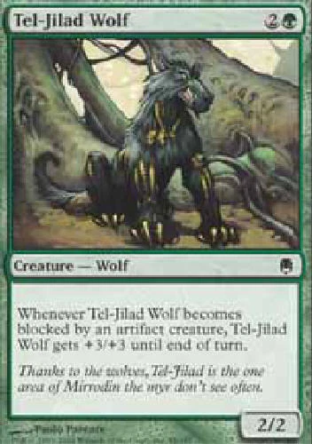 TEL-JILAD WOLF Darksteel MTG Magic the Gathering Cards DJMagic - Image 1 of 1