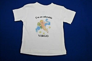 Baby Kleinkind Kind Sternzeichen Jungfrau Künstler Design T-SHIRT 6 12 18 Monate 2 & 3 - Bild 1 von 2