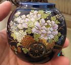 Vintage Porcelain Japanese Vase Miniatures Hand Painted