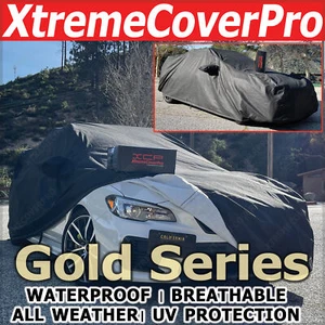 2022 2023 2024 HONDA CIVIC TIPO R IMPERMEABLE CUBIERTA COCHE CON ESPEJO BOLSILLO-BLA - Imagen 1 de 12