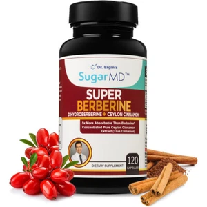 SugarMD Super Berberina 250 mg Dihidroberina con Canela de Ceilán 120 Cápsulas - Imagen 1 de 7
