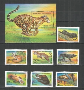 Madagascar malgache año 1994 sellos como nuevos animales MNH - Imagen 1 de 1