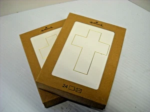 Hallmark Greeting Cards Cross Crucifix Religious Note Cards & Envelopes 48 Ct - Picture 1 of 3