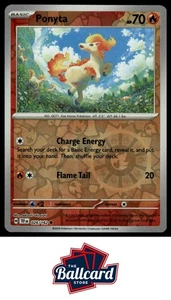 SV05: Temporal Forces #026/162 Ponyta Reverse Holo - Picture 1 of 2